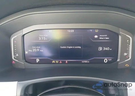 2022 Volkswagen Atlas 3.6L V6 Se W/Technology из США, поврежденный, VIN 1V2JR2CA3NC528047